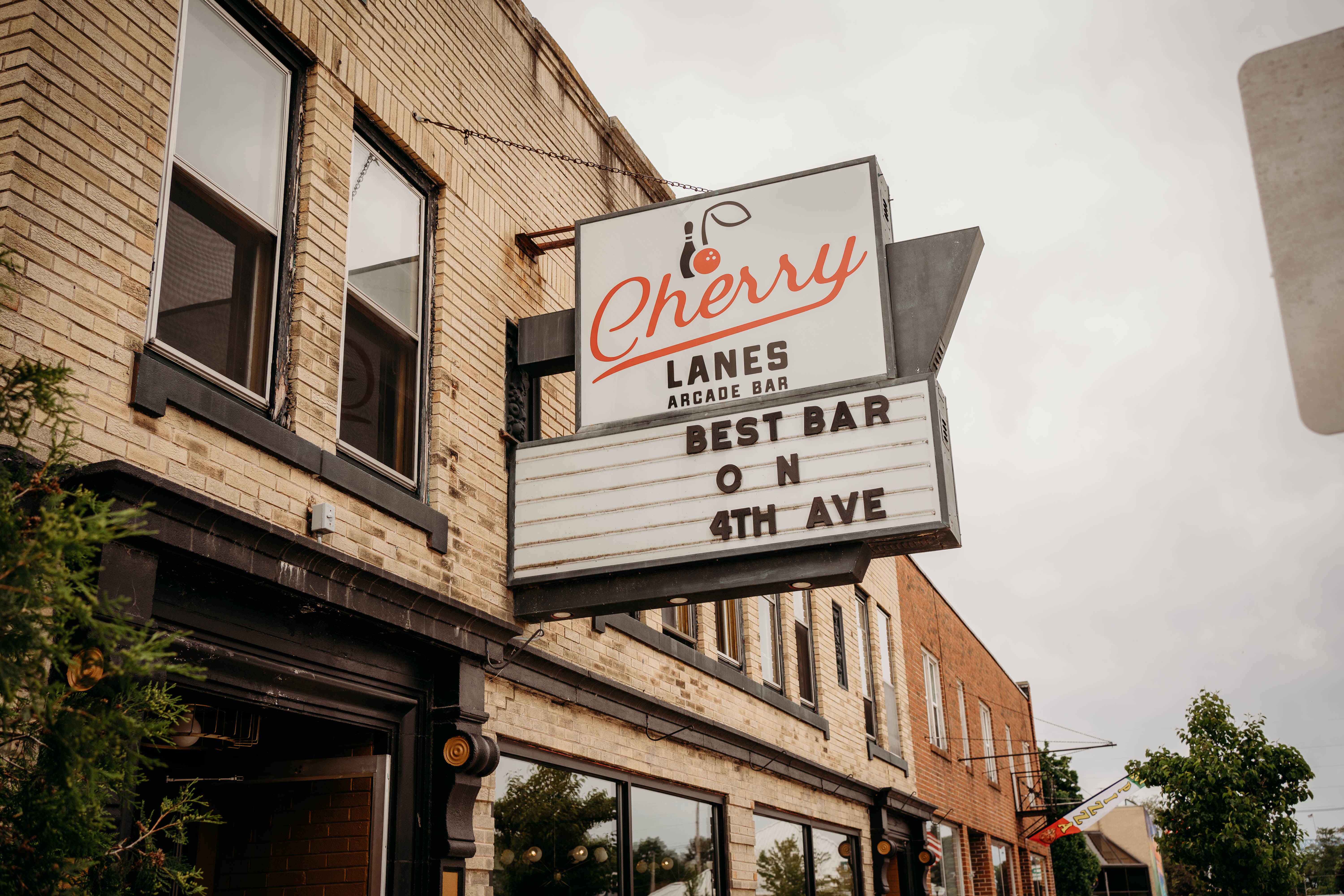 Cherry Lanes Arcade Bar Best Bar on 4th Ave. Sturgeon Bay, Wi